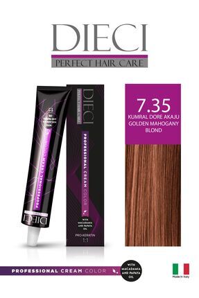 Dieci Tüp Saç Boyası 6.35 Koyu Kumral Dore Akaju - Fiyatı, Yorumları