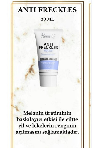HOMM LIFE ANTI FRECKLES LEKE KREMİ 30 ML