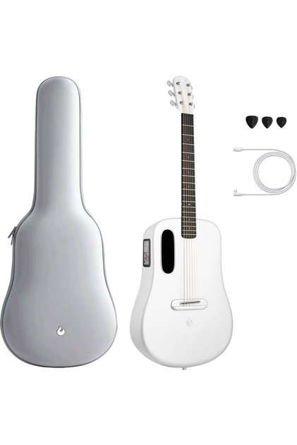 ME 4 Smart Akustik Gitar (Carbon - LVM4C38WH)
