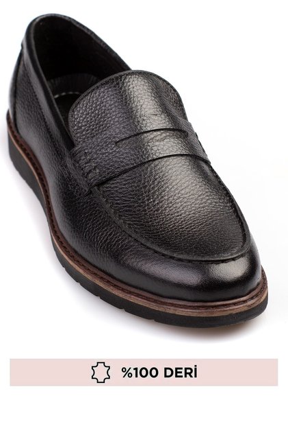 Hakiki Deri, Loafer Model, 7 Renk, Erkek Deri Ayakkabı