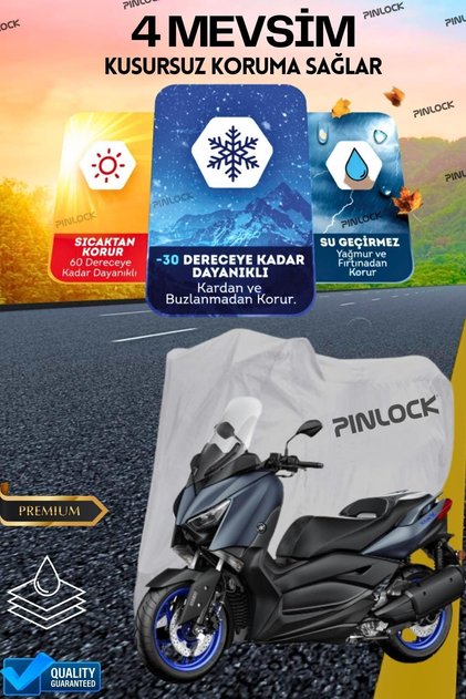 Yamaha Xmax (Backpack Compatible) Waterproof Durable Motorcycle Tarpaulin (Buckle)