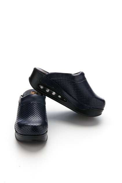 Patterned Air Sole Wedge Heel Orthopedic Hospital Nurse Women's Slippers