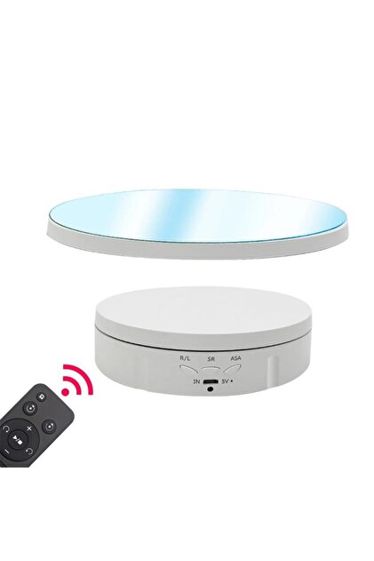 UFO10 SSパネル 2セット Schulzz 2in1 Aynalı 360°Dönen Uzaktan Kumandalı Sunum Standı 10 KG