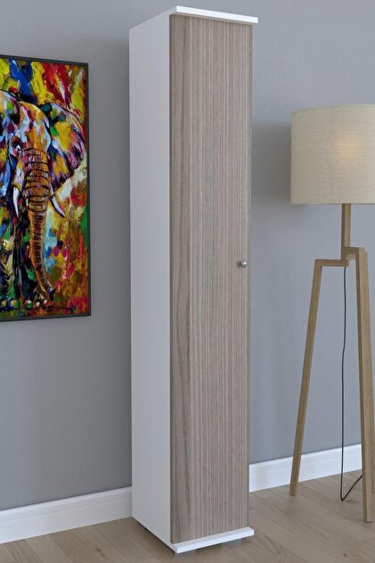 Remaks Konak 6 Raflı Tek Kapaklı Çok Amaçlı Boy Dolabı Cordoba