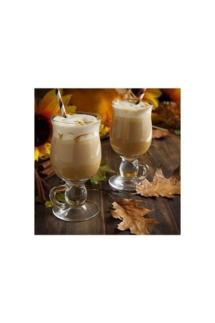 44159 Irish Coffee Latte Glass with Handle, 2 Pieces