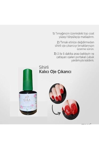 Sihirli Kalıcı Oje Çıkarıcı 15 Ml