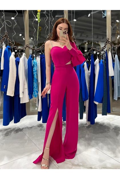 Vivien Single Sleeve Jumpsuit