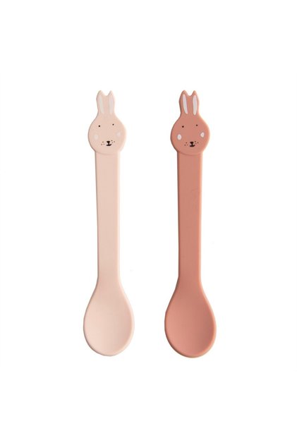 SILICONE SPOON MRS.RABBIT - 2'LI SİLİKON KAŞIK