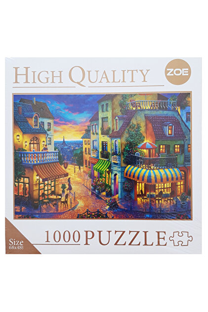 POPKONSOL High Quality Zoe Puzzle 1000 Parça Europe Street Art