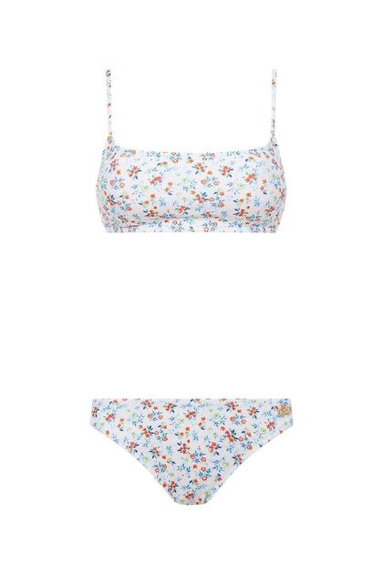Kadın Beyaz Bikini Takım