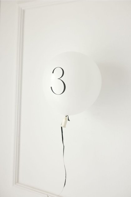 Doğum günü kutlama balonu - 3 yaş