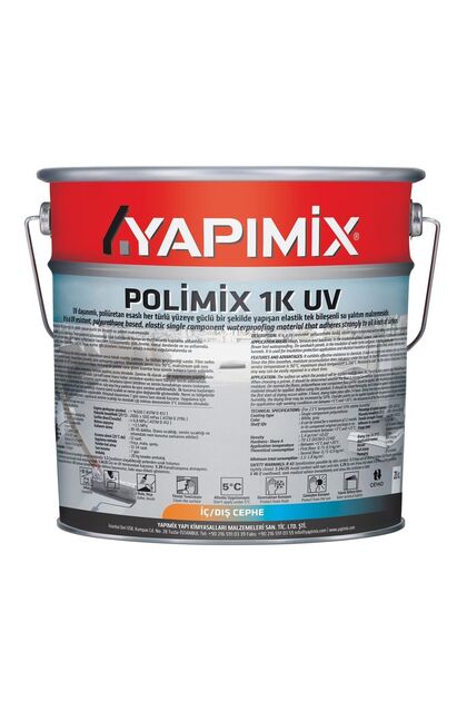 Polimix 1k Uv 25 Kg - Poliüretan Su Yalıtım Malzemesi