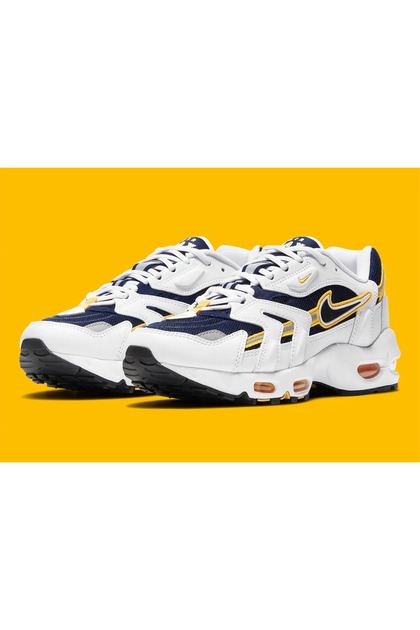 Nike Air Max 96 2 Goldenrod Unisex Sneakers beyaz siyah gece