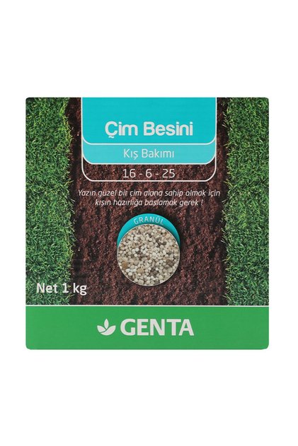 Kış Bakım Çim Besini Çim Gübresi 1 Kg
