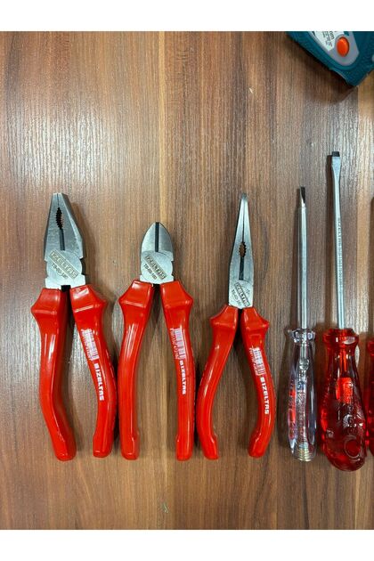 İzeltaş 13 Parça Tam Profesyonel Bez Çantalı Teknisyen Takım