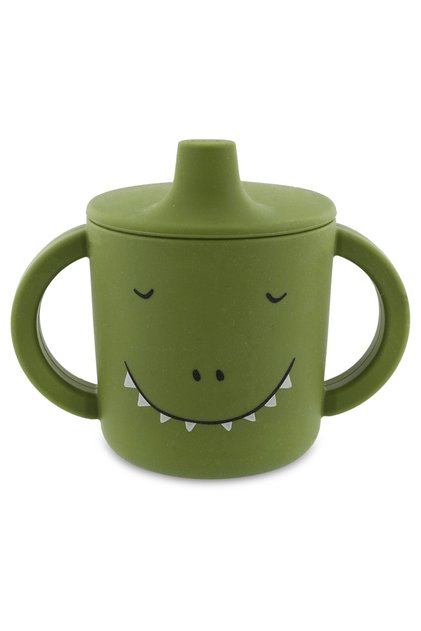 SILICONE SIPPY CUP MR. DINO - SİLİKON BEBEK SULUĞU