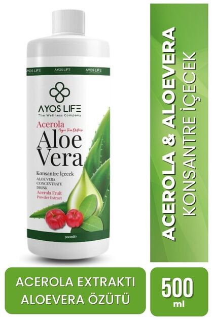 Aloevera & Acerola Konsantre Içecek 500 ml