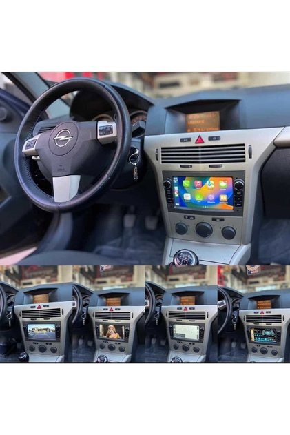 OPEL ASTRA H 4GB RAM 64GB HAFIZA ANDROİD MULTİMEDİA CARPLAY BLUETOOTH TEYP Uyumlu
