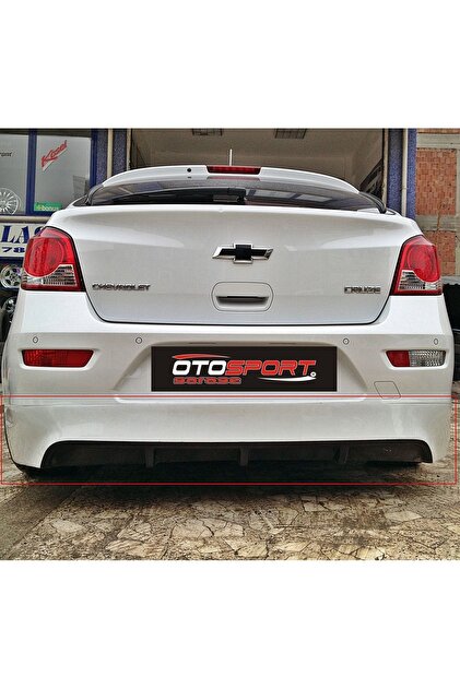 OTOSPORT Chevrolet Cruze Hb Arka Tampon Eki Fiberglass Boyasız