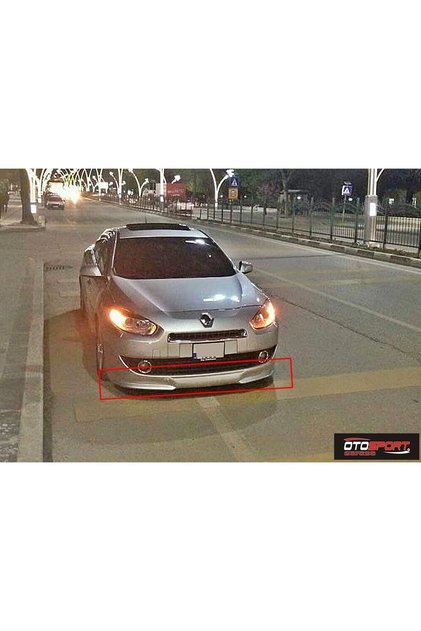 Renault Fluance Ön Tampon Eki Makyajsız Fiberglass Boyasız