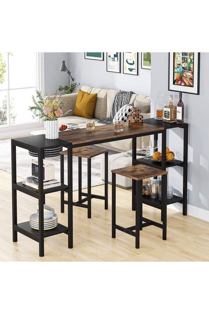 Zizuva Tasarım 3 Parça Bar Ve Masa Takımı - Fiyatı, Yorumları