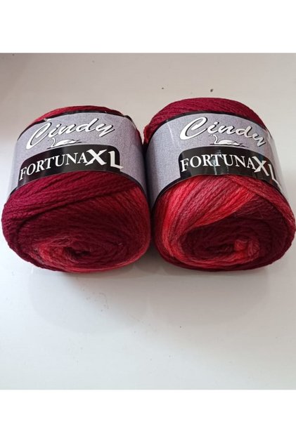 2 Adet Yüksek Kalite Ebruli Yün İp 2 X 200 Gram