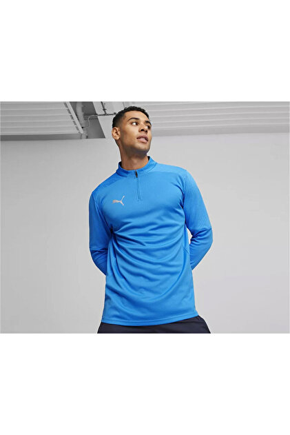 Puma Teamfinal Training 1/4 Zip Top Erkek Futbol Antrenman Uzun