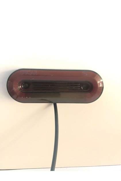 NEONLU SİNYALLİ YERE BAKAN FÜME YAN LAMBA 12-24 V 1 ADET