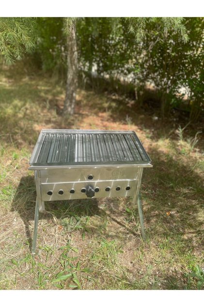Bir Çelik Tüplü Mangal