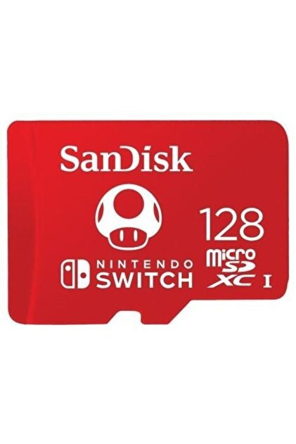 Sandisk 128gb Nintendo Switch Microsdxc Hafıza Kartı 100mb/60mb/s
