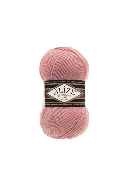 Süperlana Klasik 144 Pulover cardigan tip vestă somon, fir 25% lână, 100 grame, 280 metri