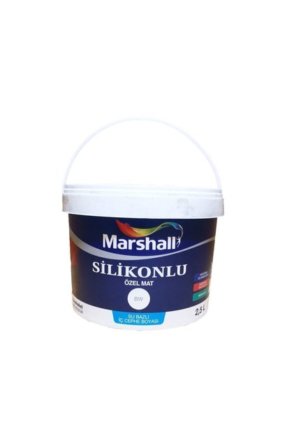 Silikonlu Özel Mat Beyaz 2,5 L