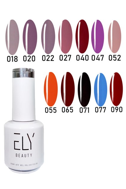 Kalıcı Oje Set 12 Adet Renk + Base Coat - Top Coat 15 Ml