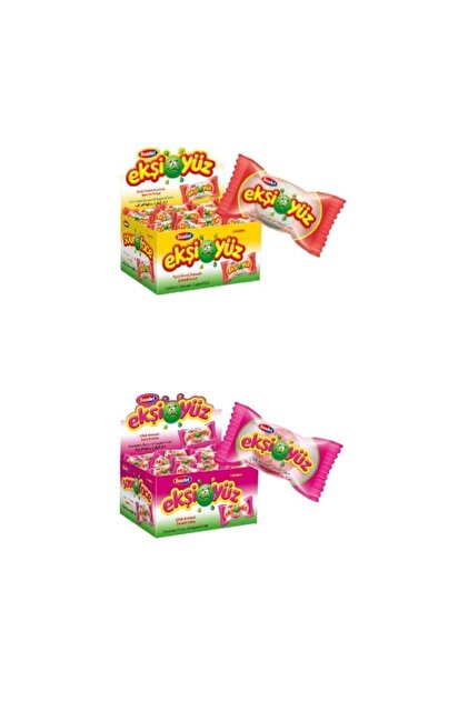 SAADET Ekşiyüz Sakız 2'li Set 700 gr Tutti Frutti - Çilek - Fiyatı