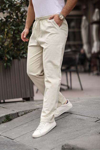 Men's Summer Linen Trousers