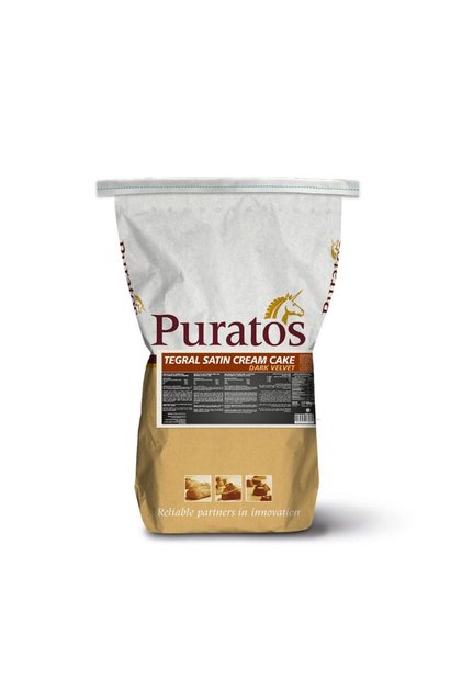 Tegral Satin Cream Cake Dark Velvet 10 Kg