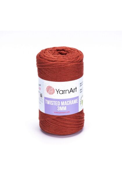 Twisted Macrame 3 Mm - Macrame Hand Knitting Thread Tile-785
