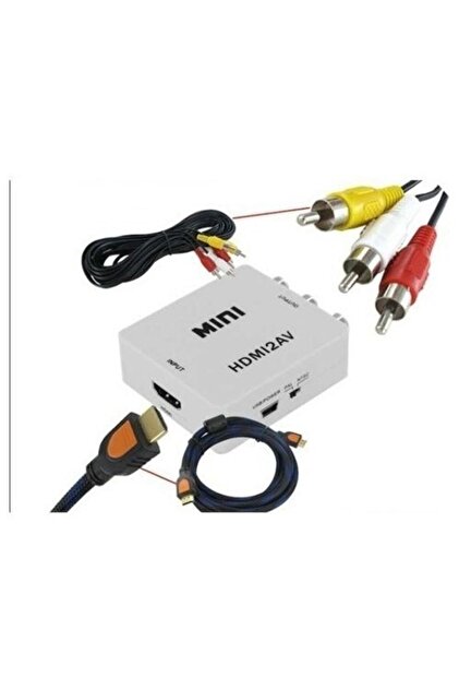 Pmr Hdmi To Scart Converter Rca Converter- Trendyol
