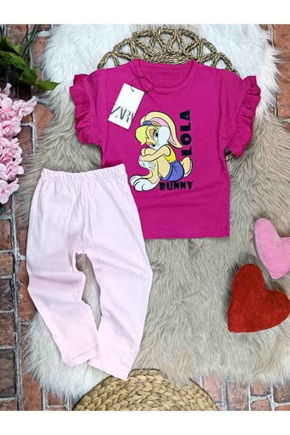 بدلة صيفية للفتيات من Lola Bunny مع طماق