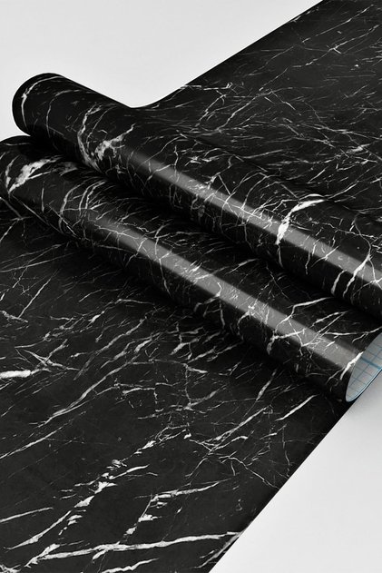 Marble Color Kitchen Countertop Cabinet Table Coated - Self-Adhesive Foil Paper Wall Decoration