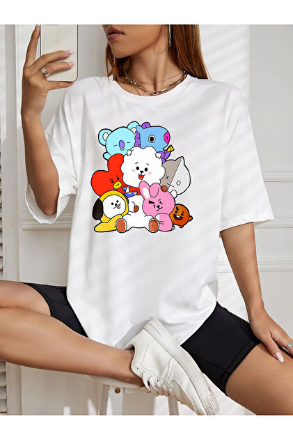 防弾少年団(BTS) - たくろーー GALASHOP Bt21 Bts Koretişört Mod93 - Fiyatı, Yorumları