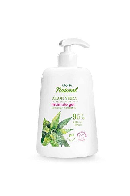 AROMA NATURAL Aloe Vera 250 ml - 95% Herbal, Genital Bolge Washable Gel-  Trendyol