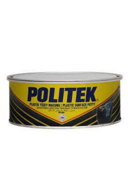 Politek Plastik Tampon Macunu (SİYAH) 800 gram