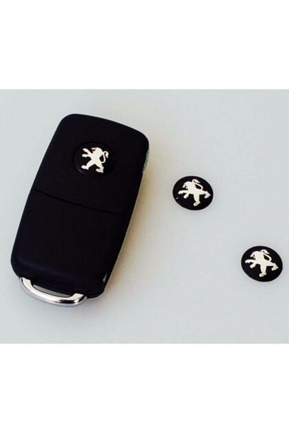 Peugeot Compatible Logo Wheel Torpedo Steering Wheel 9mm Drop Sticker Logo Set