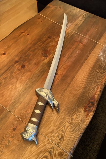 Yasuo Katlanabilir Katana Figür 98 cm League of Legends Cosplay