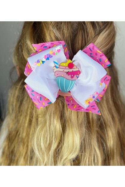 Special Design Luxury Bow Cupcake Ice Cream Rainbow Decorated Colorful Buckle Women's Children's Buckle