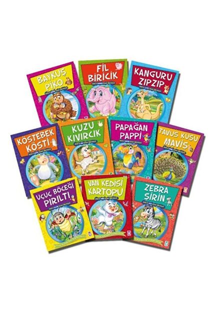 Allah’ın Isimlerini Öğreniyorum - 2 (10 Kitap Takım) / Nur Kutlu / / 9786051141992