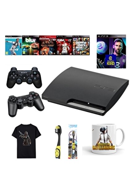 Sony Playstation 3 Slim 320 Gb + 2 Orijinal Kol + 30 Oyun - Fiyatı