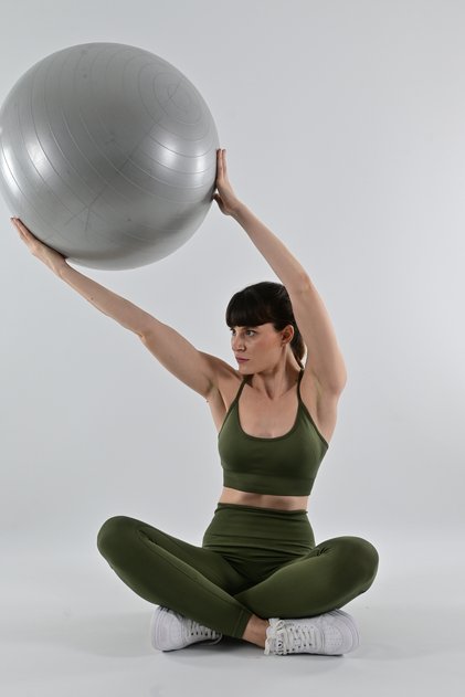 Shaping / Sculpting Flexible Cup Sports and Everyday Bra Sports Bra Efes Green