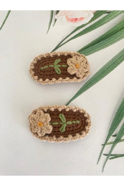 Autumn Colors Flower 2-Piece Snap Buckle